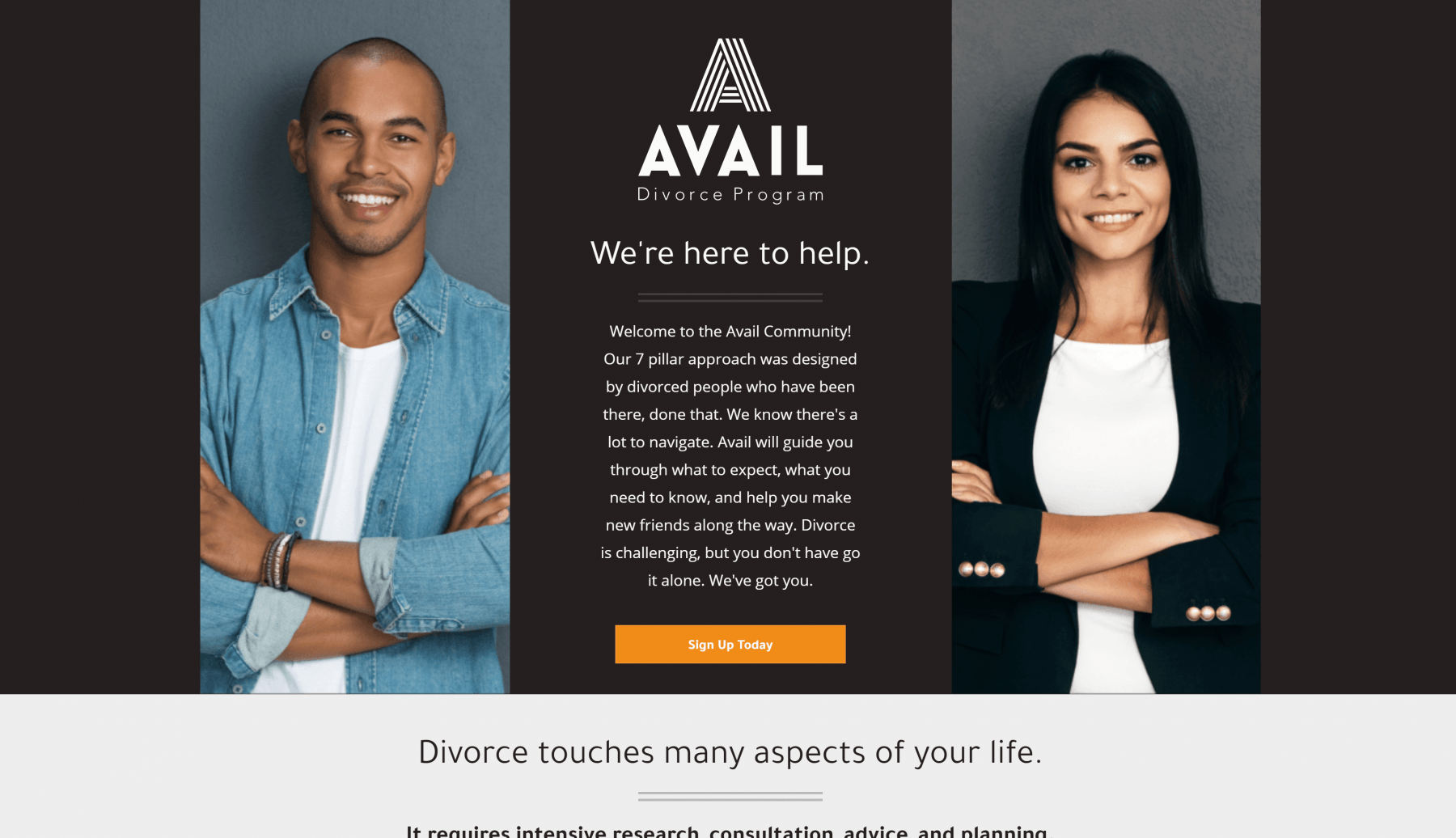 Avail Divorce Desktop Screenshot