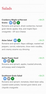 Spoons Online Ordering Mobile Screenshot