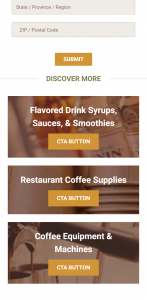 Fresh Brew USA Mobile Screenshot